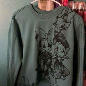 Disney crop top sweater